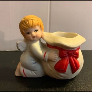 Cute little planter figurine